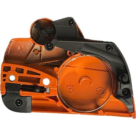 Protection Latérale pour Mini Tronçonneuse 460 455 Légère Construction pour robuste, plastique , protection optimale, modèle 460/455, couleur orange (1/5)