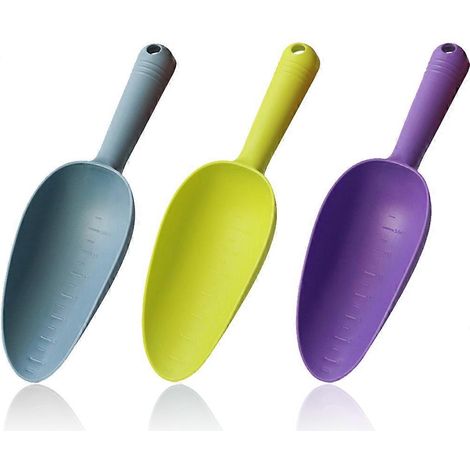 Pelle à terre en plastique horticole pour planter des fleurs et des légumes, outil de jardinage ménager - Style 2 (1/5)