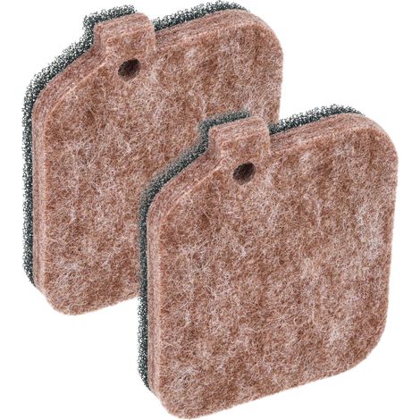 vhbw Filter Set (1x Vlies-/Schaumstofffilter) kompatibel mit Stihl SH 85, SH 55, BR 45 C, BR 45 Laubbläser, Rucksackgebläse