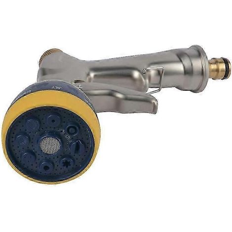 High pressure metal nozzle for garden hose (1/4)