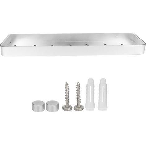 Cadeau de Juillet tagre de Toilette, tagre Murale Polyvalente, Support de Rangement pour shampooing pour Salle de sjour(50cm Shelf).
