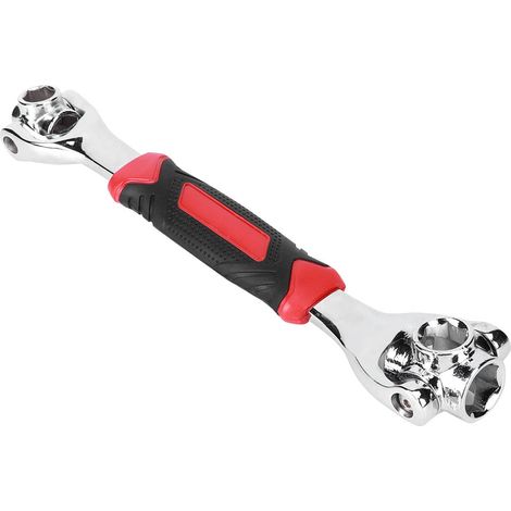 8-in-1-Steckschlüssel, drehbar, multifunktional, mit Magnet, Reparaturhandwerkzeug 821 (1/5)