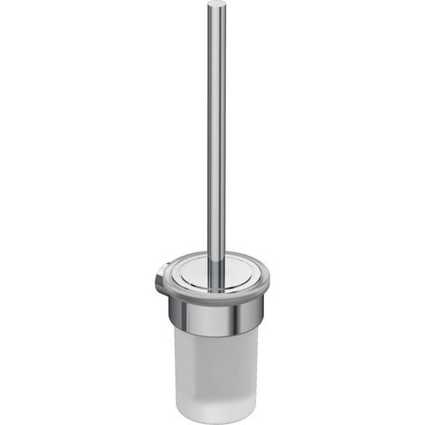 Kludi Vela R - Scopino WC a parete con supporto, vetro/cromo 5897405 (1/2)