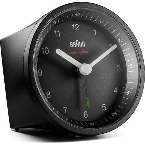 Braun BC 07 B-DCF reloj despertador radio controlado negro compacto