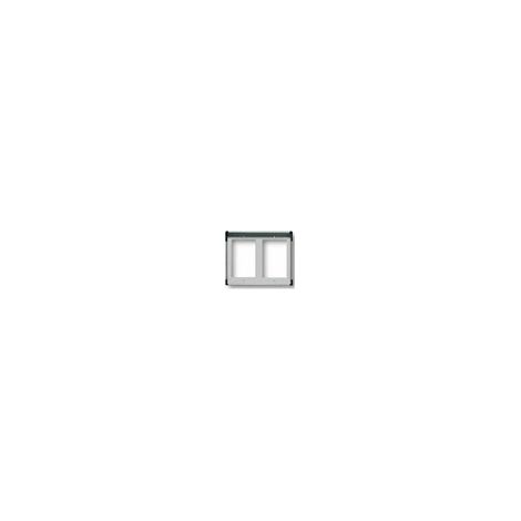 VIMAR - 9221 Cadre pour 2 modules 2x1 gris clair