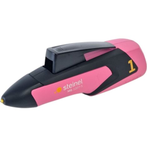 Pistola de pegamento a batería Steinel MobileGlue 1007-S rapture rose, barra de pegamento caliente, 3,6 V, 170 °C, 7 mm (1/4)