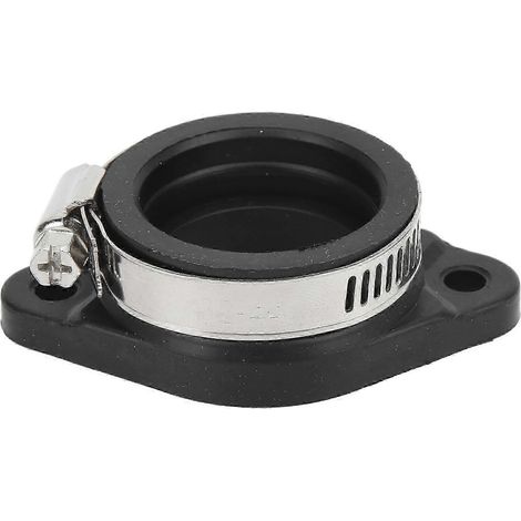 Adaptateur de carburateur pour moto, connecteur de carburateur à collecteur d'admission en caoutchouc noir, compatible avec KEIHIN KOSO OKO 60-29 mm / 2,36-1,14 pouces (1/5)