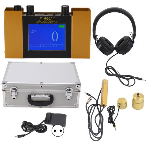 Détecteur de fuite de chauffage au sol intérieur/extérieur pour tuyau en fer, testeur de diagnostic EU plug (1/5)
