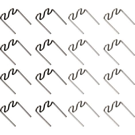 500pcs Plastic Repair Machine Welding Hot Stapler Pre Cut Waves Staple 0.6mm/0.8mm Big Waves