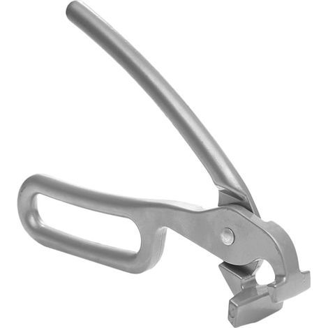 Set mit 2 Aluminiumzangen – Edelstahl-Geschirrzangen – Küchenzangen – Speisezangen – Tellerzangen – für Schnellkochtopf, Mikrowelle und Heißluftgarer (1/5)