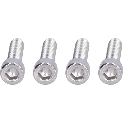 4 vis à tête hexagonale creuse en acier inoxydable A2, pas fin de 1,25 mm, M10x40 (1/5)