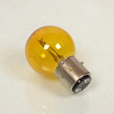 gelbe Glühbirne Frontscheinwerfer optische Lampe 3 Stifte ba21d