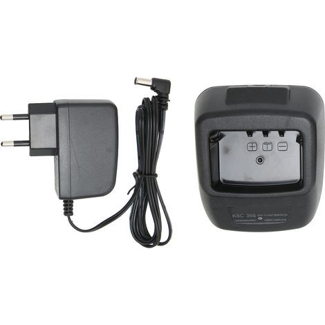 Ladestation KSC-35S für KENWOOD Thk20 Tkd240 Tk2312 Tk2400 Tk2402 Funkgeräte (EU-Stecker 100-200 V) (1/5)