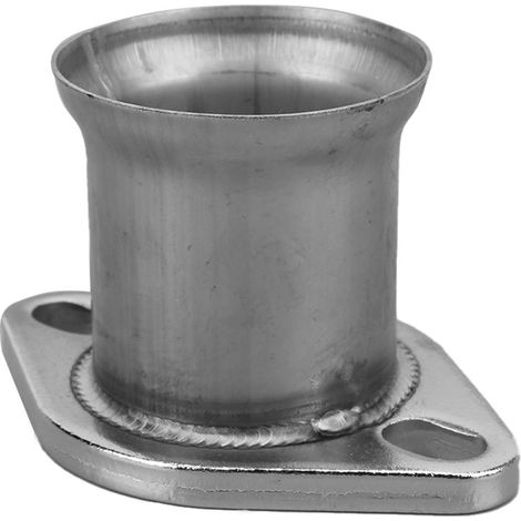 Bride d'échappement 2 boulons 3 pouces acier inoxydable adaptateur tuyau vers downpipe 2,5 pouces turbo (1/5)
