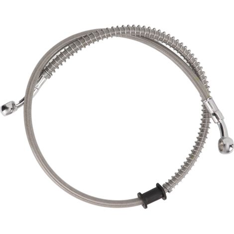 Durite de frein universelle en acier inoxydable et PVC antirouille haute performance pour motos, 80 cm / 31,5 pouces (1/5)