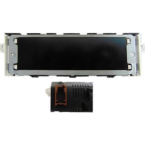 Écran rouge pour voiture, USB, Bluetooth, double zone, 12 broches, compatible Peugeot 307, 407, 408 et Citroën C4 et C5. (1/5)