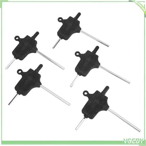 Clé de tatouage - FAFEICY - Lot 5 clés hexagonales - Alliage & plastique - Trou 3 mm/2,5 mm - Portable (1/5)