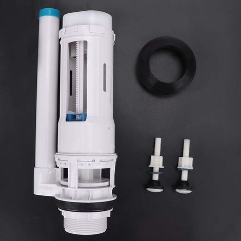 WC-Spülventil, einstellbares Anti-Siphon-Doppelspülventil, Badezimmerzubehör für Hotel/Zuhause