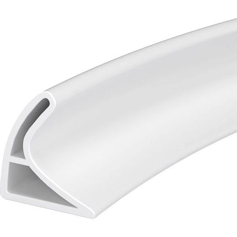 Silicone Waterproof Strip for Sink, Bendable Shower Waterproof Strip, Kitchen Waterproof Strip (White, 100cm) (1/5)