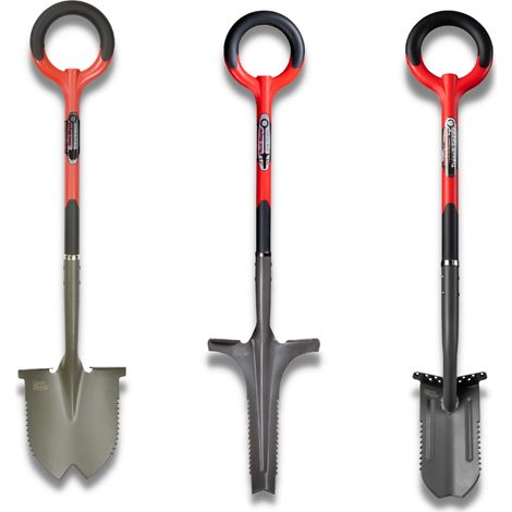 RootSlayer™ Kit - Rundschaufel/Unkrautvernichter/Grabenspaten - Graben/Umgraben/Unkrautvernichten - Multifunktional für Ihre hartnäckigen Oberflächen (1/5)