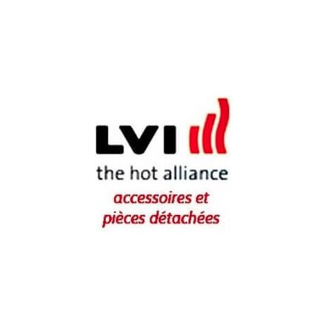 Fixations pour YALI G panneau double - Haut. 500 mm - LVI - 4310014
