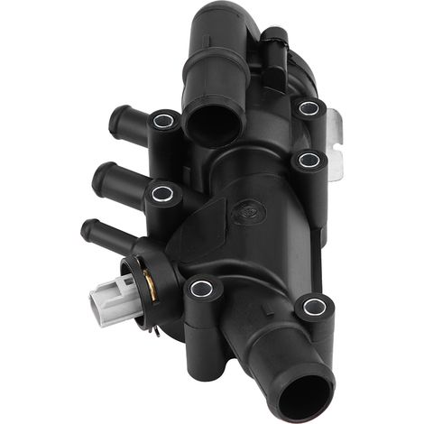 Lot de remplacement thermostat d'eau avec boîtier pour Ford Fiesta V 1.3, pièce de refroidissement moteur (1/5)