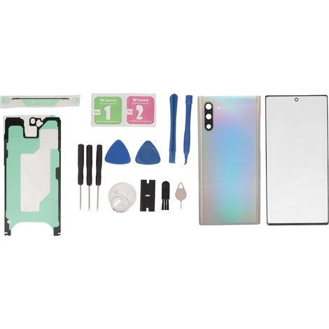 Coque arrière et vitre extérieure de remplacement pour Samsung Galaxy Note 10, couleur Monet (1/5)