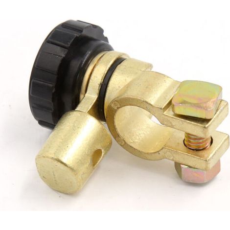 Nouveau connecteur universel en cuivre pur pour batterie de voiture, pince pour borne de batterie, noir.