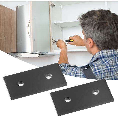 Plaque de jonction en aluminium, plaque de renfort, plaque de jonction droite 4040-2 trous (1/5)