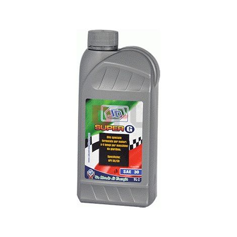 1 litre d&39huile de graissage pour tondeuses A  gazon dA broussailleuses moteurs 4 temps