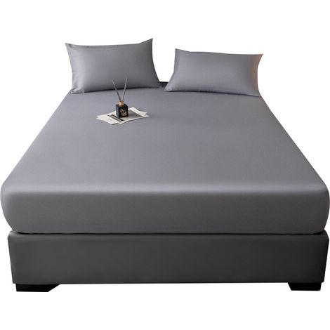 -Drap-housse simple à poche profonde - Convient au matelas - Un seul drap-housse