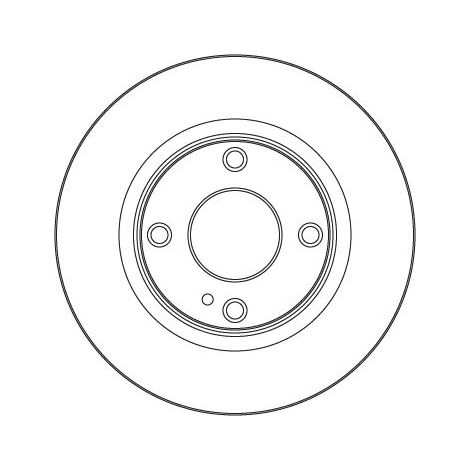 Lot de 2 Disques de frein TRW DF6568 FORD 1523795 1535924 1546835 1679853