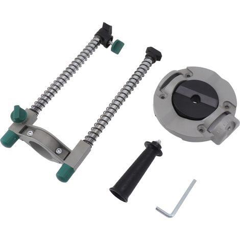 Support de perçage en alliage d'aluminium, léger et compact, support de positionnement de perceuse réglable à 45 degrés (1/5)