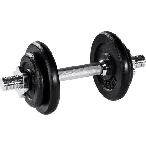 1 haltère Musculation 10 kg. 4 disques, pour une Musculation Efficace (1/3)