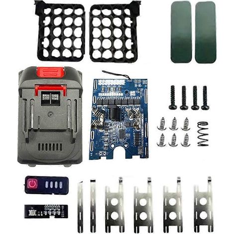 Aufbewahrungskoffer für Makita 18650 20-Kern-Akku, 21V Hochleistungsschutzplatine, 7MOS 4 Legierungen (1/5)