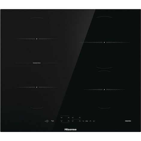 Piano cottura a induzione da 60 cm con 4 fuochi, 7200 W, nero - I6433CB7 - Hisense (1/6)