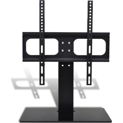 BelleRise - Meuble TV vidaXL avec pied 400 x mm 23" - 55" Noir (1/5)