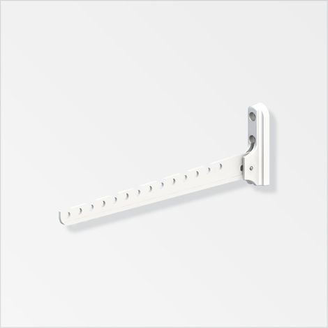 gancio appendiabiti 330 in alluminio colore bianco (1/2)