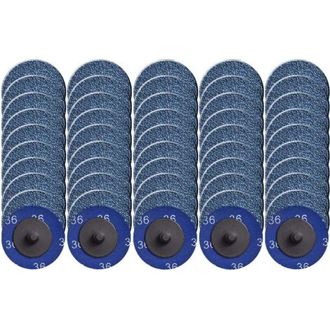 Schleifscheiben Schnellwechsel Roloc Zirkonia 5,1cm 50 Körnung 36 (1/5)