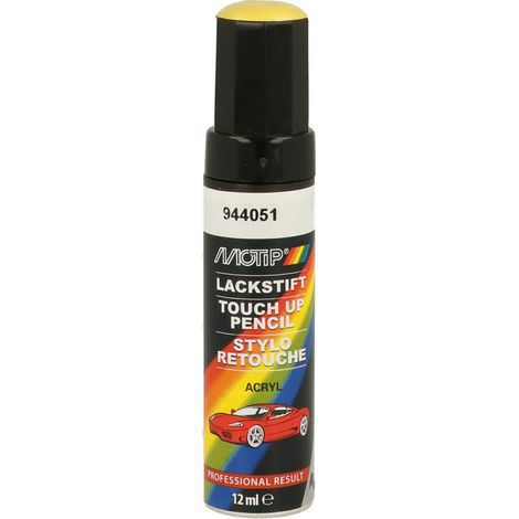 PINCEAU RETOUCHE KOMPAKT 940051 JAUNE 12 ML MOTIP