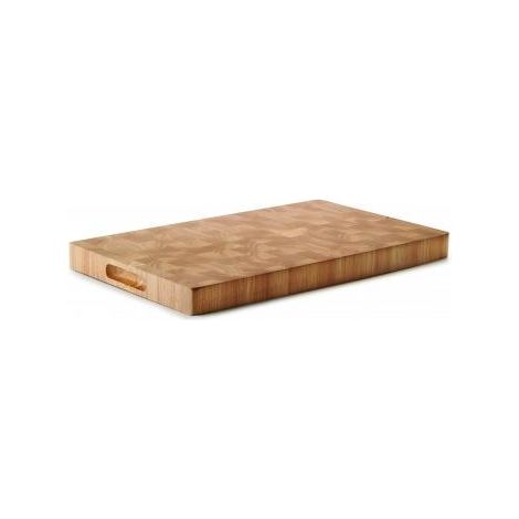 Tabla de cortar lacor rubber wood doble cara antibacteriana (1/2)