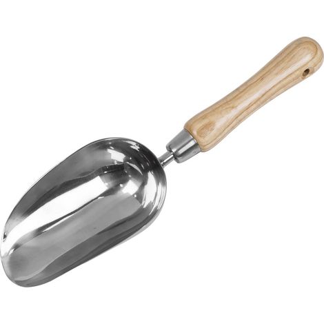 Sealey GTWH006 Premier Garden Scoop with Ash Handle & Stainless Steel Head (1/2)