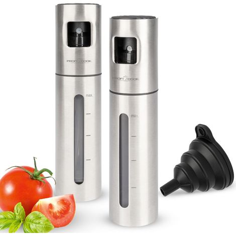 ProfiCook PC-EOS 1270 dispensador de aceite/vinagre 0,1 L Botella Acero inoxidable