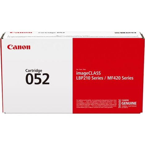 Cartuccia Toner Nera Canon 052BK per Stampante Laser a Colore CO08940 (1/2)