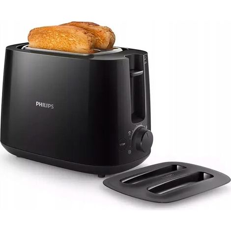 Tostadora Philips HD2582/90 con rejilla para 2 panes tostados (1/5)