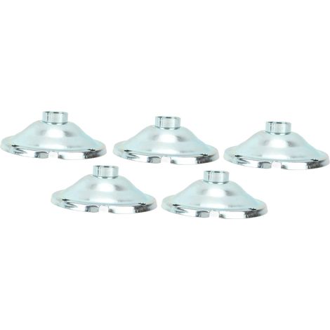 5 Lampenschirme für den Bergbau, G3/4-Innengewinde, Eisenlampenschirme für Lagerhallen und Fabriken, 12 cm G3/4-Rohr (1/5)