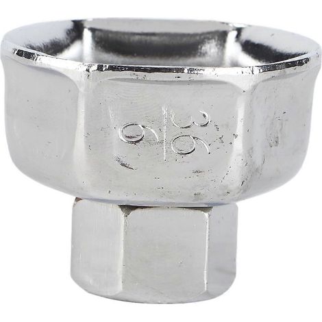 Clé à douille 6 pans de 36 mm pour filtre à huile, conception robuste en acier, outil de démontage universel