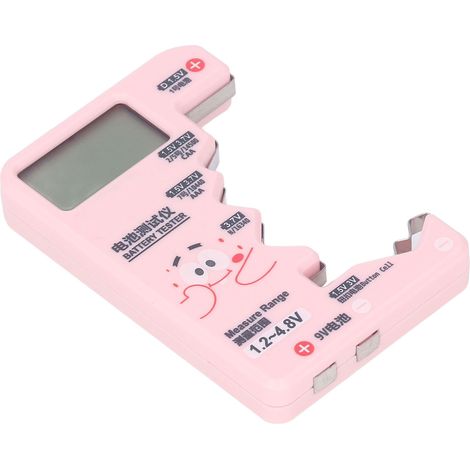 Tragbarer Batterietester mit LCD-Digitalanzeige, universeller Kapazitätsdetektor und Batterieprüfgerät (1/5)