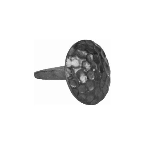 Deco Fer Forge – Clou à tête plate 30mm en fer forgé – Vendu à l'unité – Pour bois dur et teck – Résistance accrue pour ferronnerie