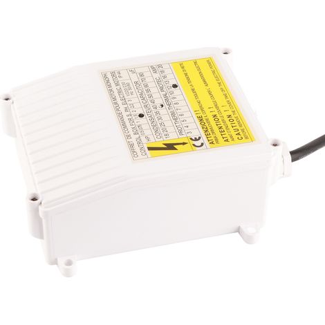 Pompe submersible en acier inoxydable pour puits profonds, boîtier de commande externe, pompe à eau domestique, pompe de pompage, condensateur, accessoires, boîtier de commande, 1100 W, norme européen (1/5)